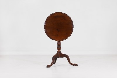 Lot 472 - A George II mahogany tripod table