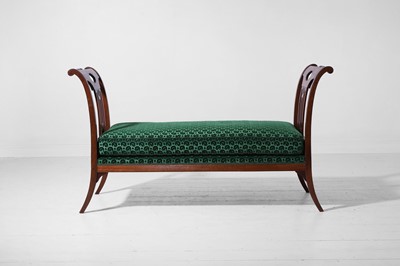 Lot 268 - A Directoire carved mahogany daybed by Georges Jacob