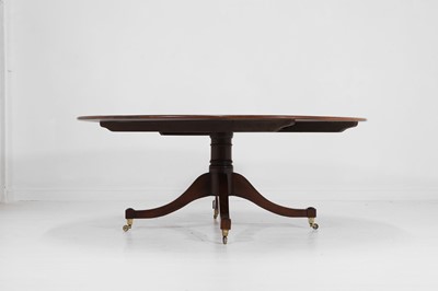 Lot 270 - A large Regency-style mahogany centre or dining table