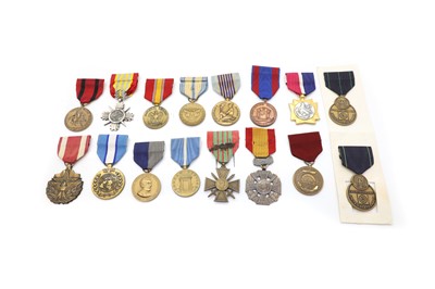 Lot 158 - A collection of medals