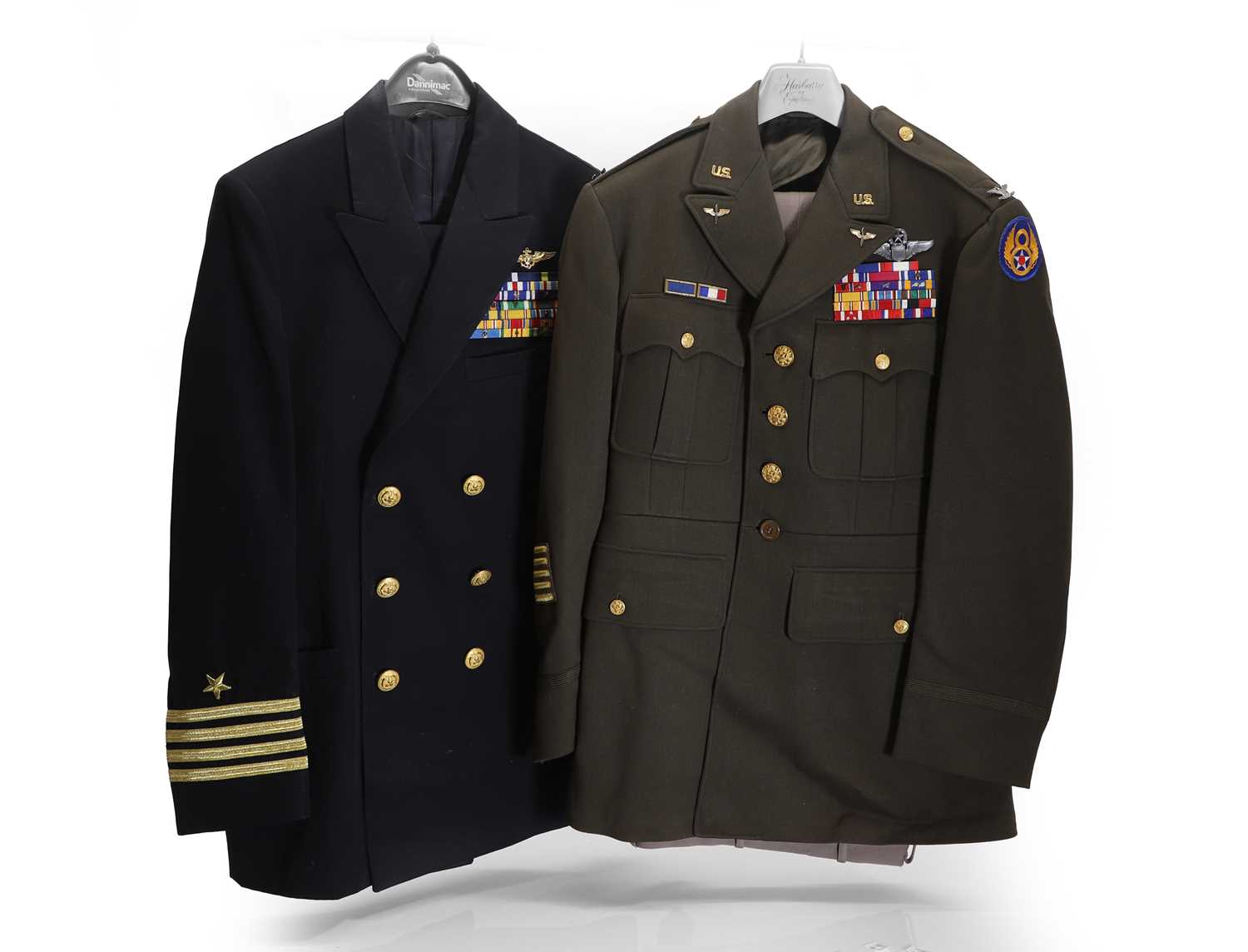 Lot 173 - An 8th Air Force US Army uniform