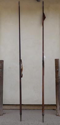 Lot 79 - Two 1868 pattern cavalry lances