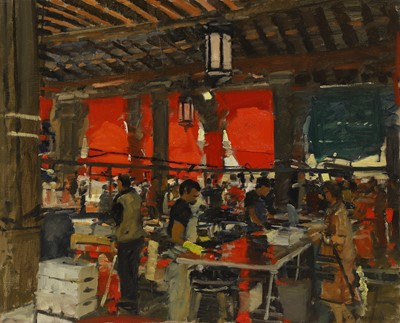 Lot 60 - Ken Howard RA (1932-2022)