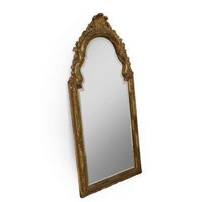 Lot 417A - A gilt pier mirror