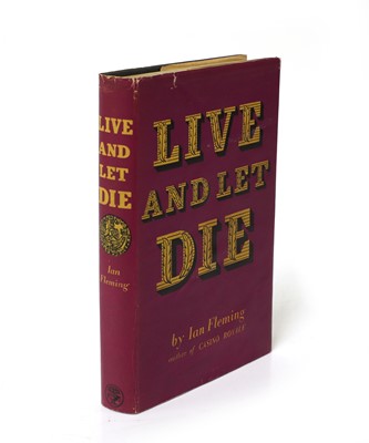 Lot 184 - Ian FLEMING: Live and Let Die. J Cape, 1954, First Edition, with Dust Jacket