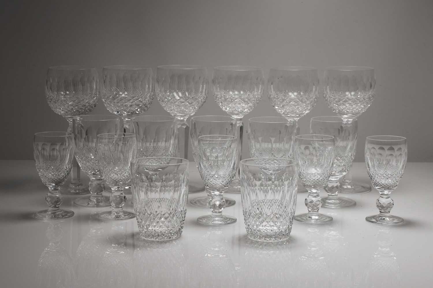 Lot 165 - A part suite of Waterford 'Colleen' crystal glass