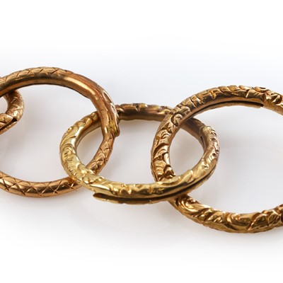 Lot 11 - Two antique fob seals and a group of split rings