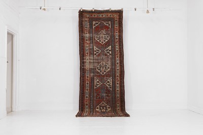Lot 123 - A Caucasian wool runner