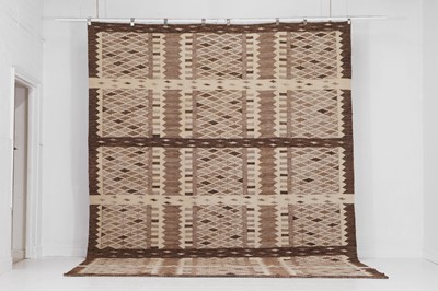 Lot 506 - A Scandinavian-inspired flat-weave wool carpet