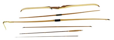 Lot 239 - A group of archery bows