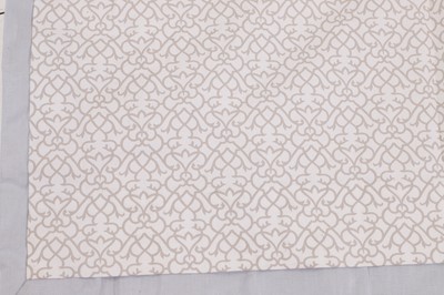 Lot 356 - Two pairs of lined and interlined curtains