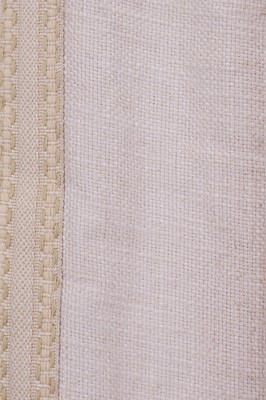 Lot 355 - Two pairs of lined and interlined cotton curtains