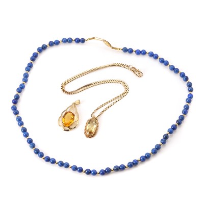 Lot 226 - A small group of jewellery