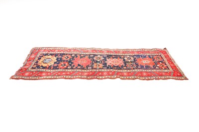Lot 372 - An Afghan tribal runner