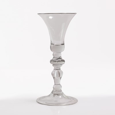 Lot A baluster wine glass