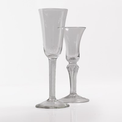 Lot 9 - Two drinking glasses
