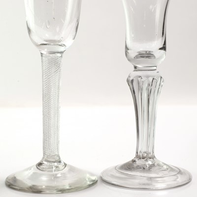 Lot 9 - Two drinking glasses