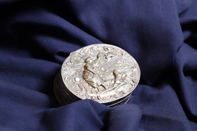 Lot 14 - A German silver box