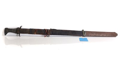 Lot 381 - A tribal sword