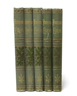 Lot 229 - [Bonney T. G., and others]: Picturesque Europe, in 5 volumes.