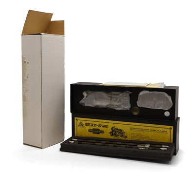 Lot 329 - A Bassett Lowke 'O'gauge spirit fired live steam locomotive and tender