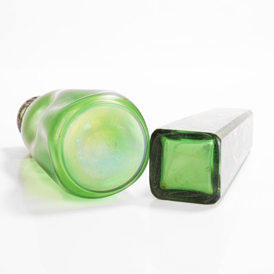 Lot 58 - Two Bohemian glass vases