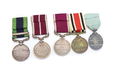 Lot 149 - Five Edward VII and George V medals