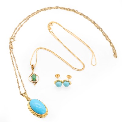 Lot 231 - A group of jewellery