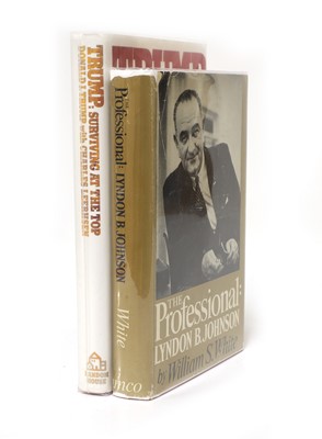 Lot 368 - Two American Presidents Signed: Donald Trump & Lyndon B Johnson.