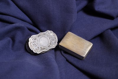 Lot 6 - A Victorian silver vinaigrette