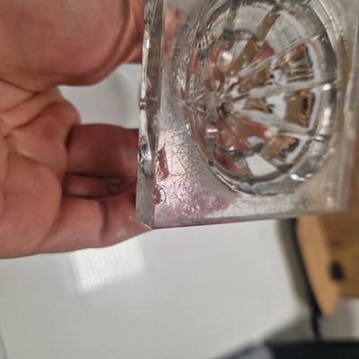 Lot 25 - A political glass rummer