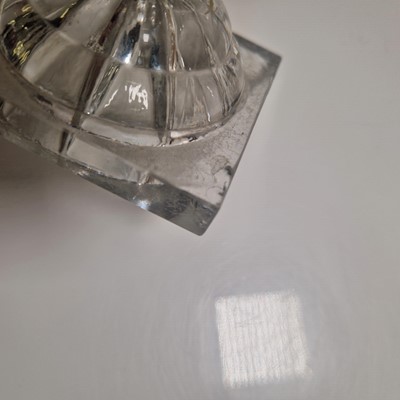 Lot 25 - A political glass rummer