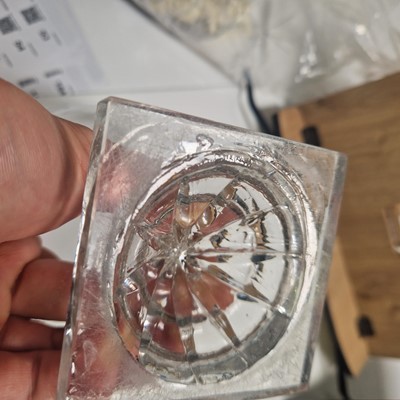 Lot 25 - A political glass rummer