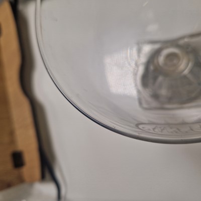 Lot 25 - A political glass rummer