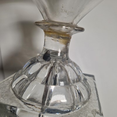 Lot 25 - A political glass rummer