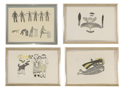 Lot 393 - Pudlo Pudlat (Canadian, 1916-1992)