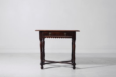 Lot 505 - A William and Mary fruitwood side table