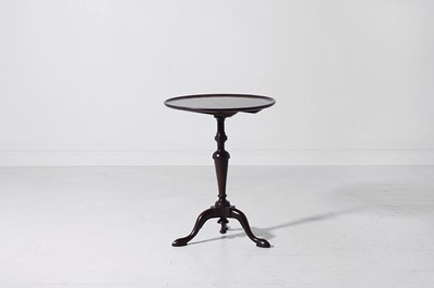 Lot 259 - A George II walnut tripod table