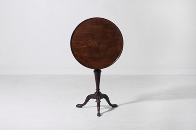 Lot 259 - A George II walnut tripod table