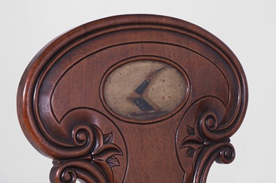 Lot 282 - A pair of Regency mahogany hall chairs