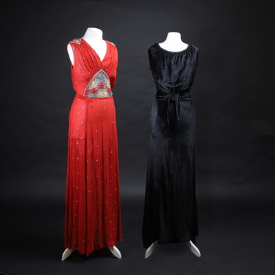 Lot 1345 - Two handmade dresses