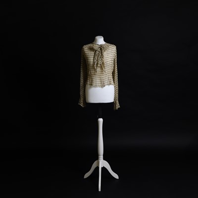 Lot 1348 - An Ossie Clark chiffon blouse