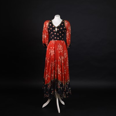 Lot 1351 - A Thea Porter 'Gypsy' dress