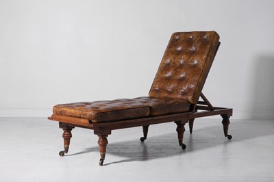 Lot 180 - A beech campaign daybed