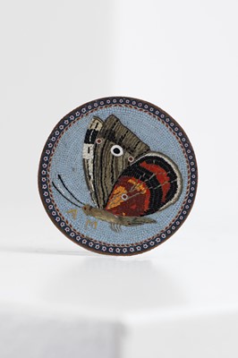 Lot 113 - A micromosaic plaque