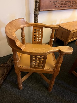 Lot 38 - Workshop of Robert 'Mouseman' Thompson (1876-1955)