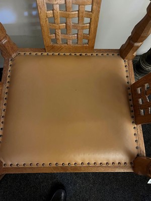 Lot 38 - Workshop of Robert 'Mouseman' Thompson (1876-1955)