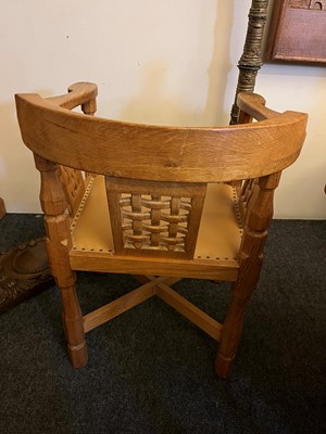 Lot 38 - Workshop of Robert 'Mouseman' Thompson (1876-1955)