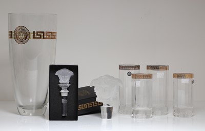 Lot 248 - A selection of Rosenthal for Versace glassware