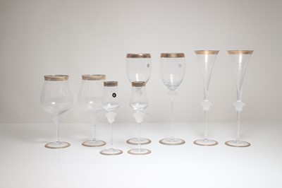 Lot 249 - A collection of Rosenthal for Versace Medusa Lumiere glassware